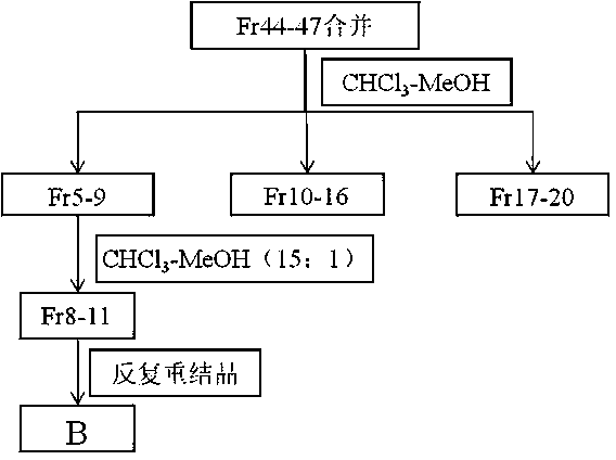 Application of peptide compound in rhizoma sparganii