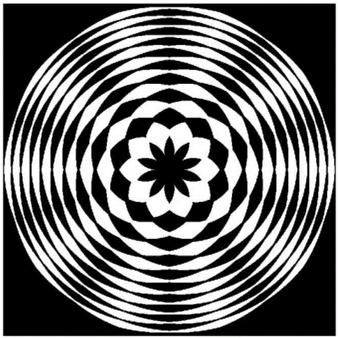 Trapezoidal wave zone plate with quasi-single-stage focusing characteristic