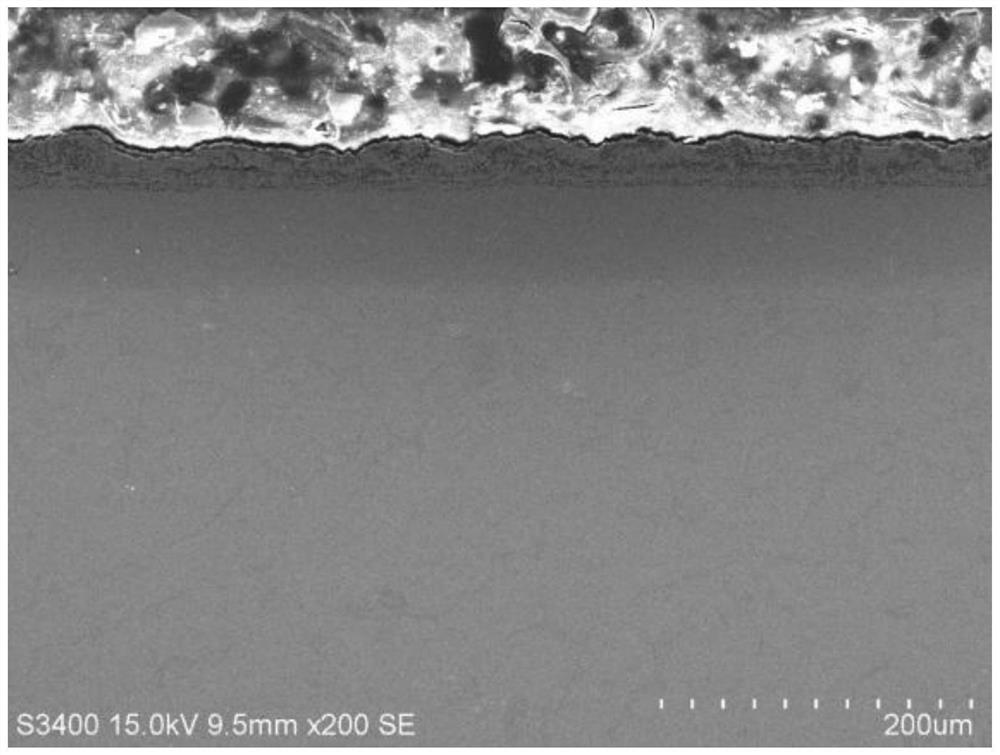 A kind of preparation method of powder embedding infiltration coating