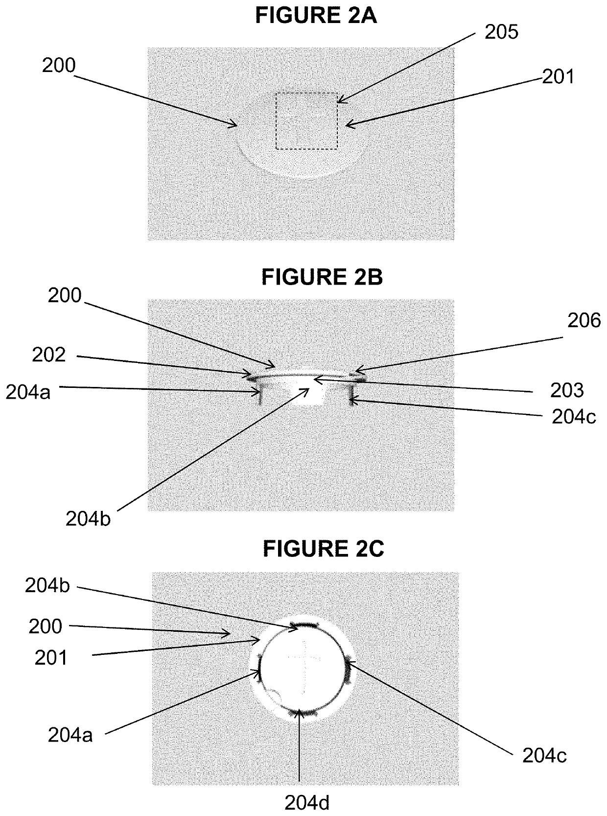 Monument cap device comprising a circular lid and an adhering structure