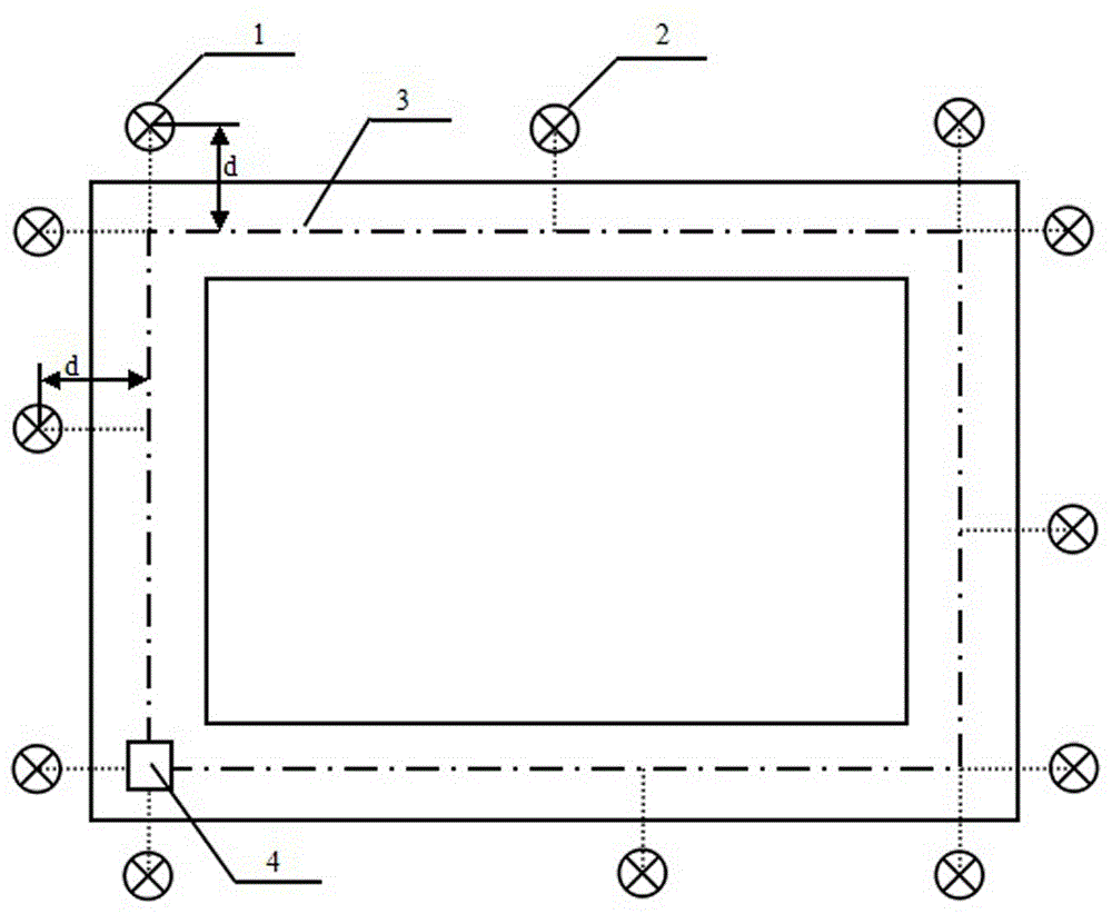 Navigation positioning method for tour inspection robot of transformer substation