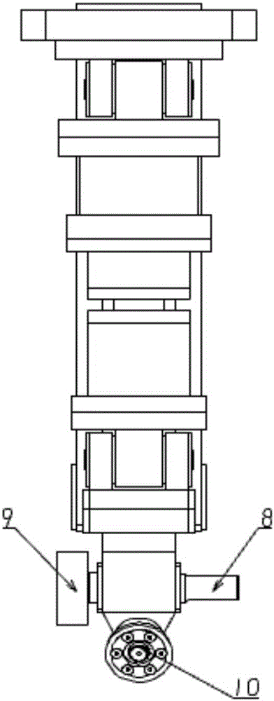 Passive spring roller hemming component