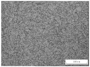 A large-scale fine-grained tungsten rod and its two-roll rolling preparation method