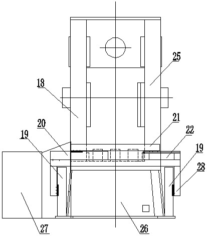 Full-automatic punching machine with manipulators and suitable for fastener production