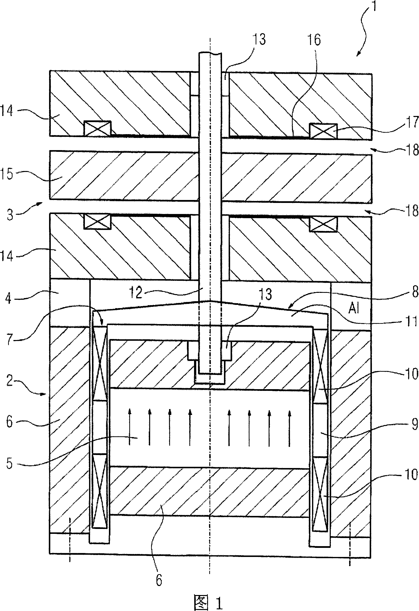 Electromagnetic drive for switching devices