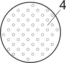 Textile local cleaning decontamination method and device