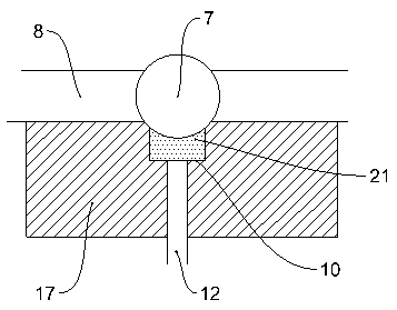 Permanent lubricating guide rail for industrial robot