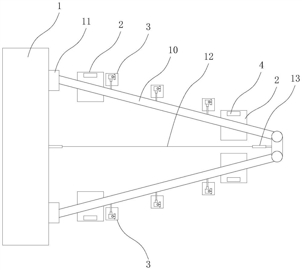 Device for static load test of holding pole