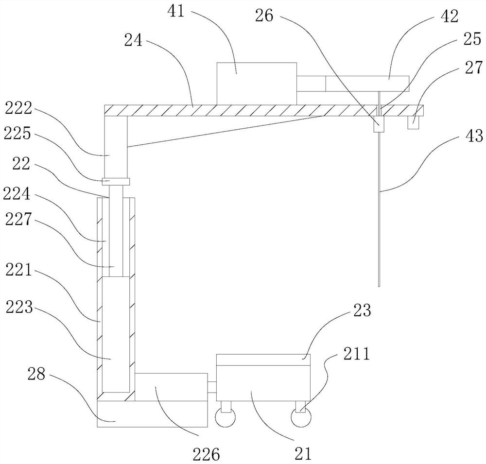 Device for static load test of holding pole