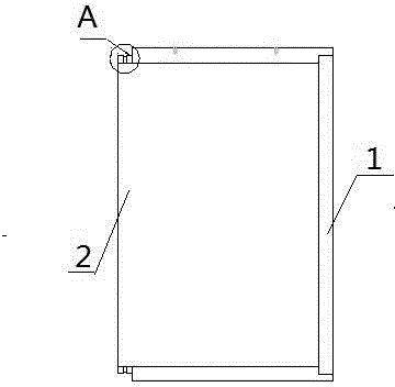 Assembly type lightweight thin wall integrated pipe gallery and production method thereof