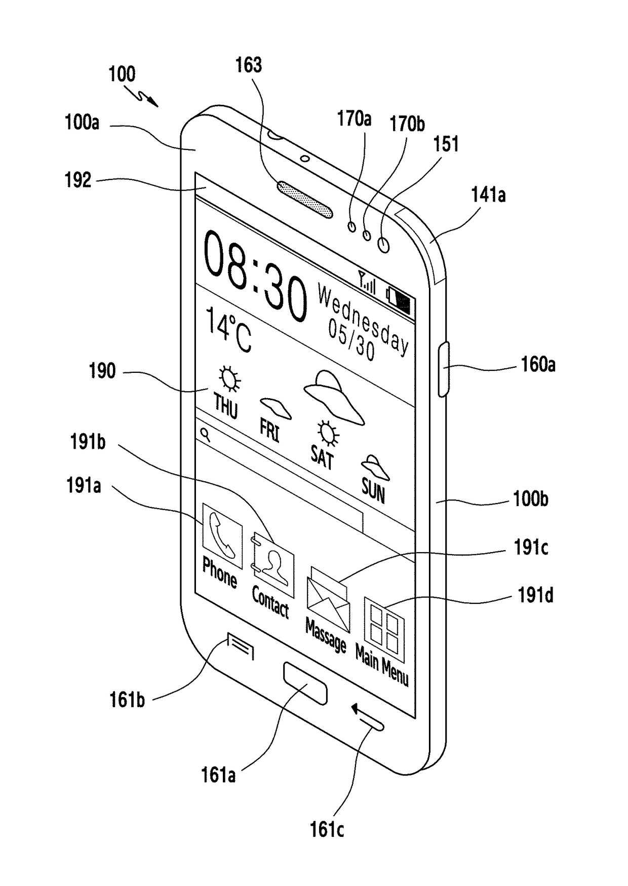 Electromagnetic shield structure for electronic device