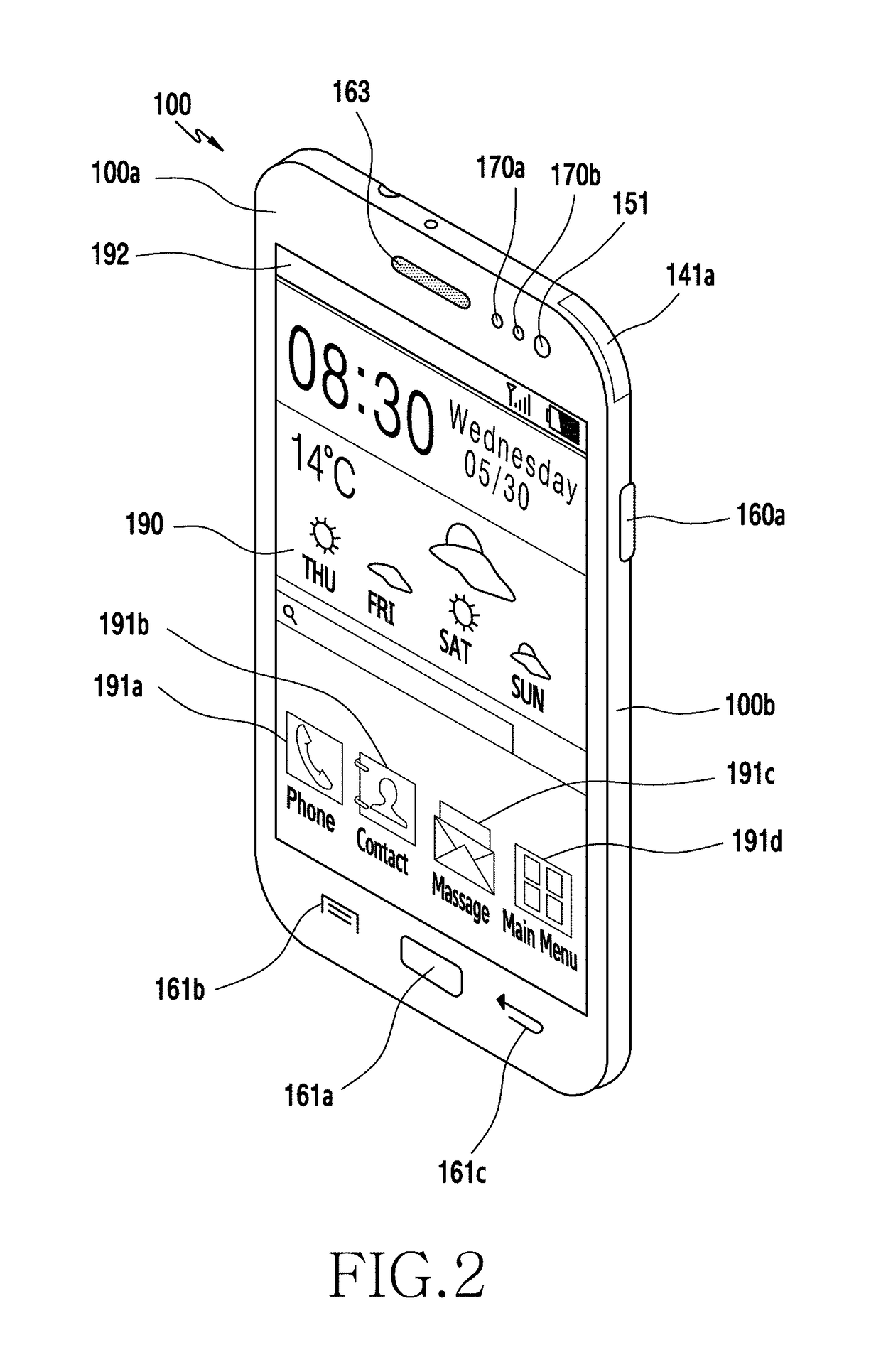 Electromagnetic shield structure for electronic device