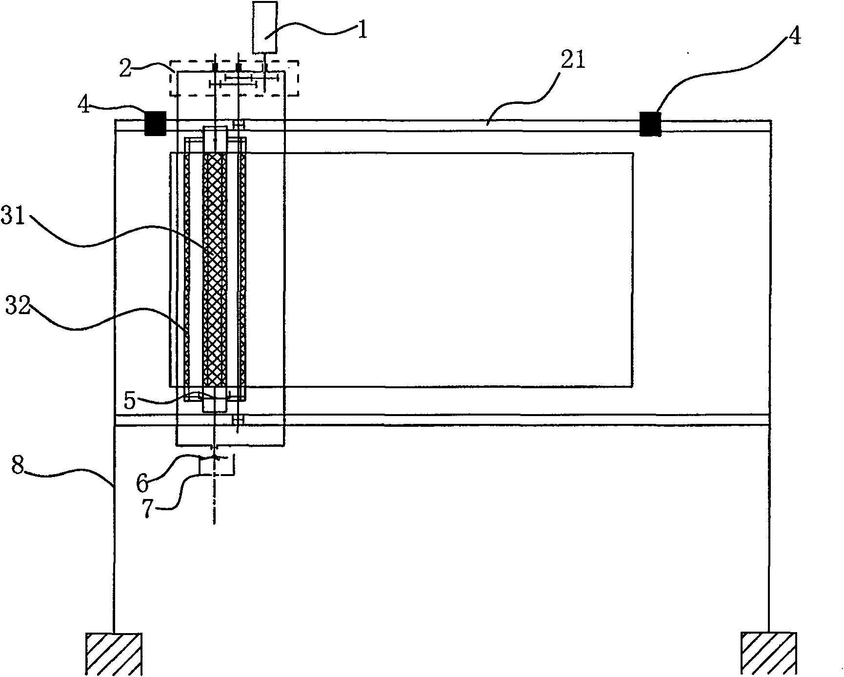 Multi-brush type blackboard eraser apparatus