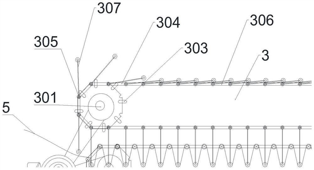 Arm type wavy cloth shaping device and shaping method thereof