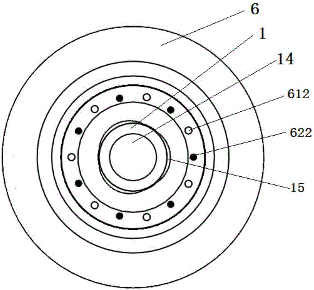 Supersonic circulating combustion coherent arbon-oxygen lance of electric arc furnace and spray head structure