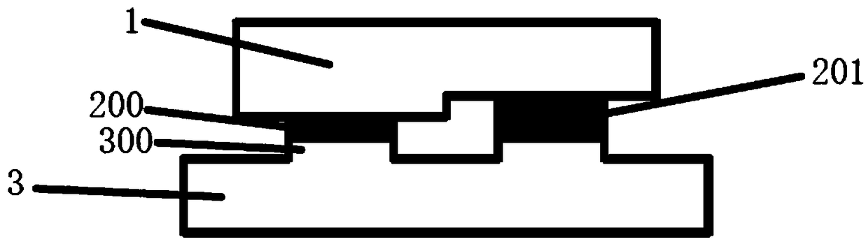 Solder for flip chip LED and application thereof