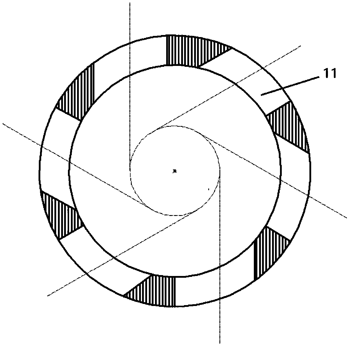 Low-load steady combustion type ultralow-NOX combustion system and combustor thereof