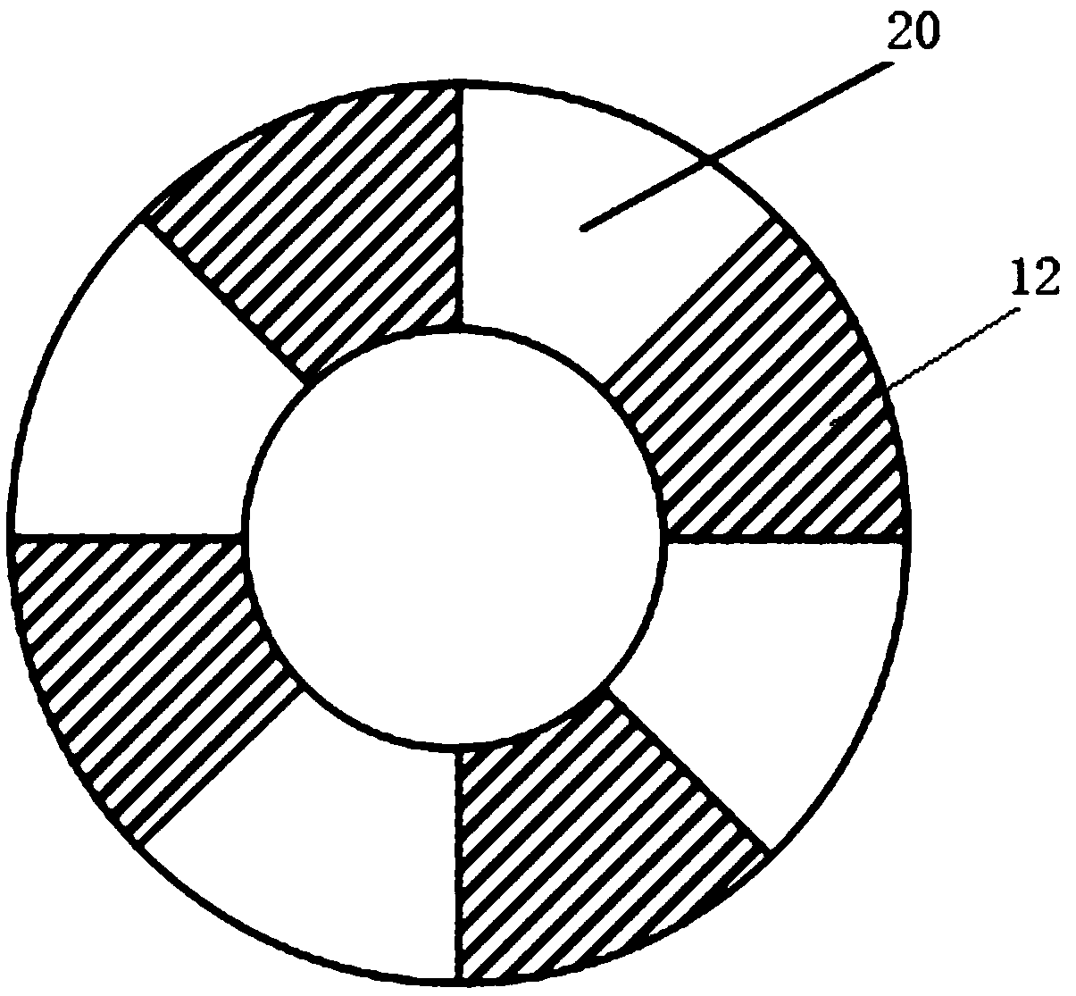 Low-load steady combustion type ultralow-NOX combustion system and combustor thereof