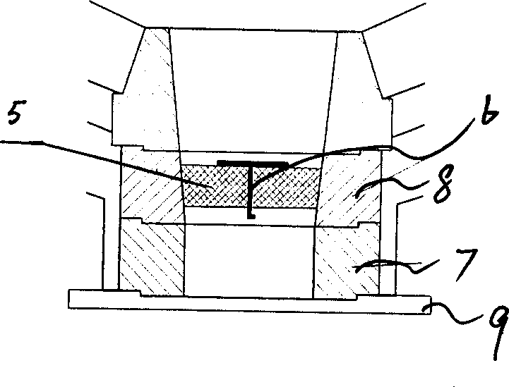 Thermal state method for restoring branch pipe orifice of blast furnace bustle pipe