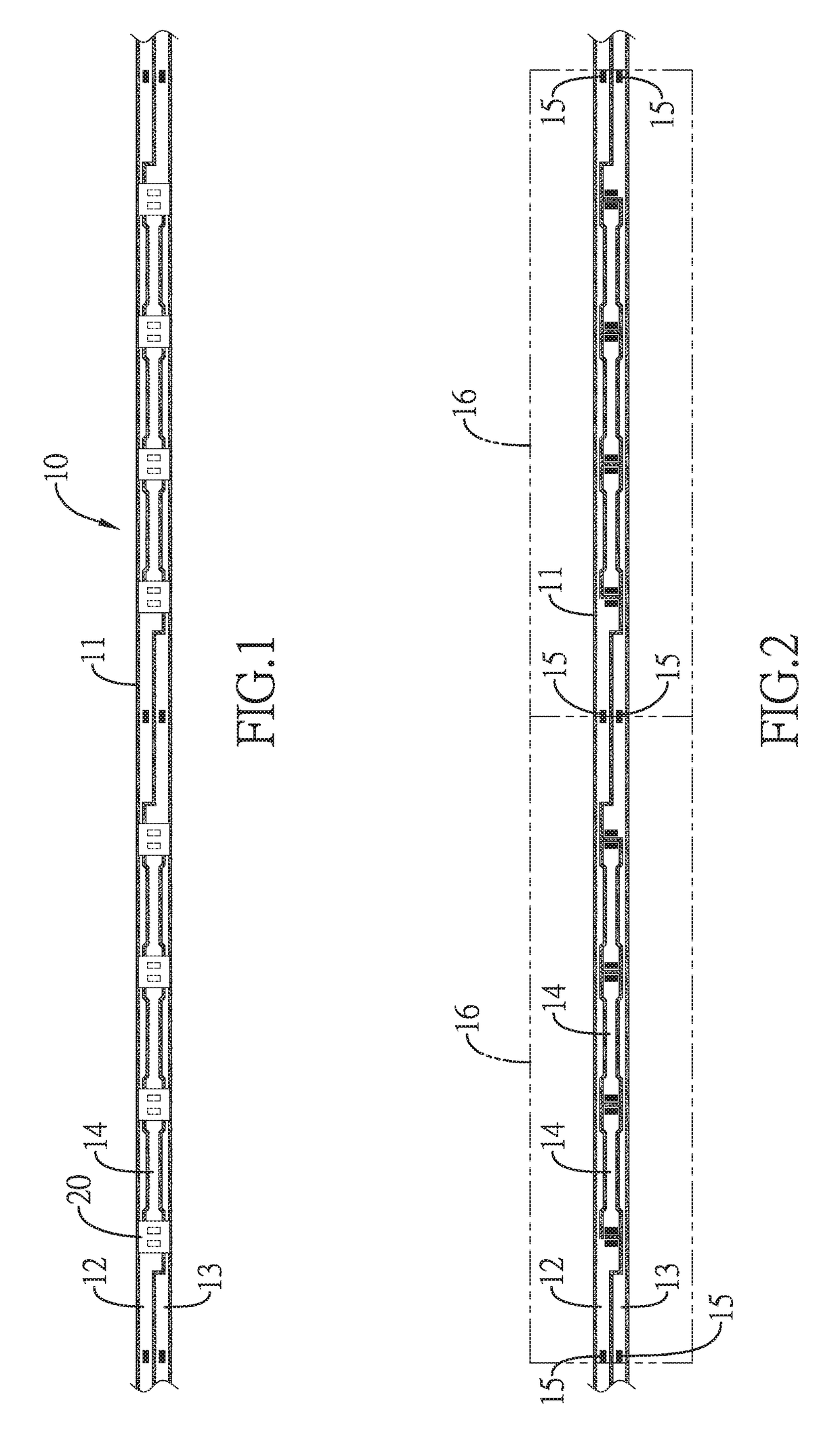 LED light string for non-directional lighting