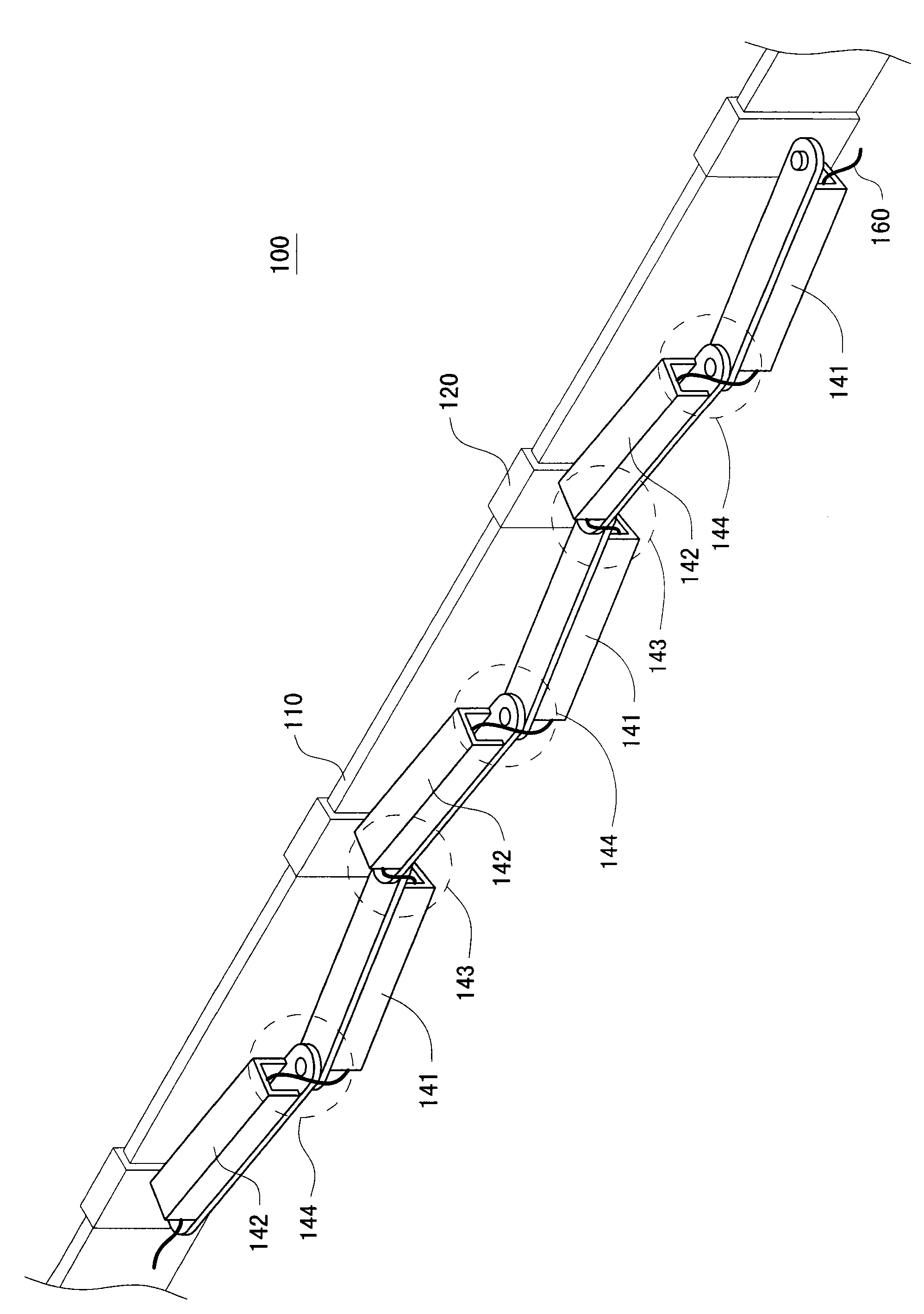 Guide line guide device