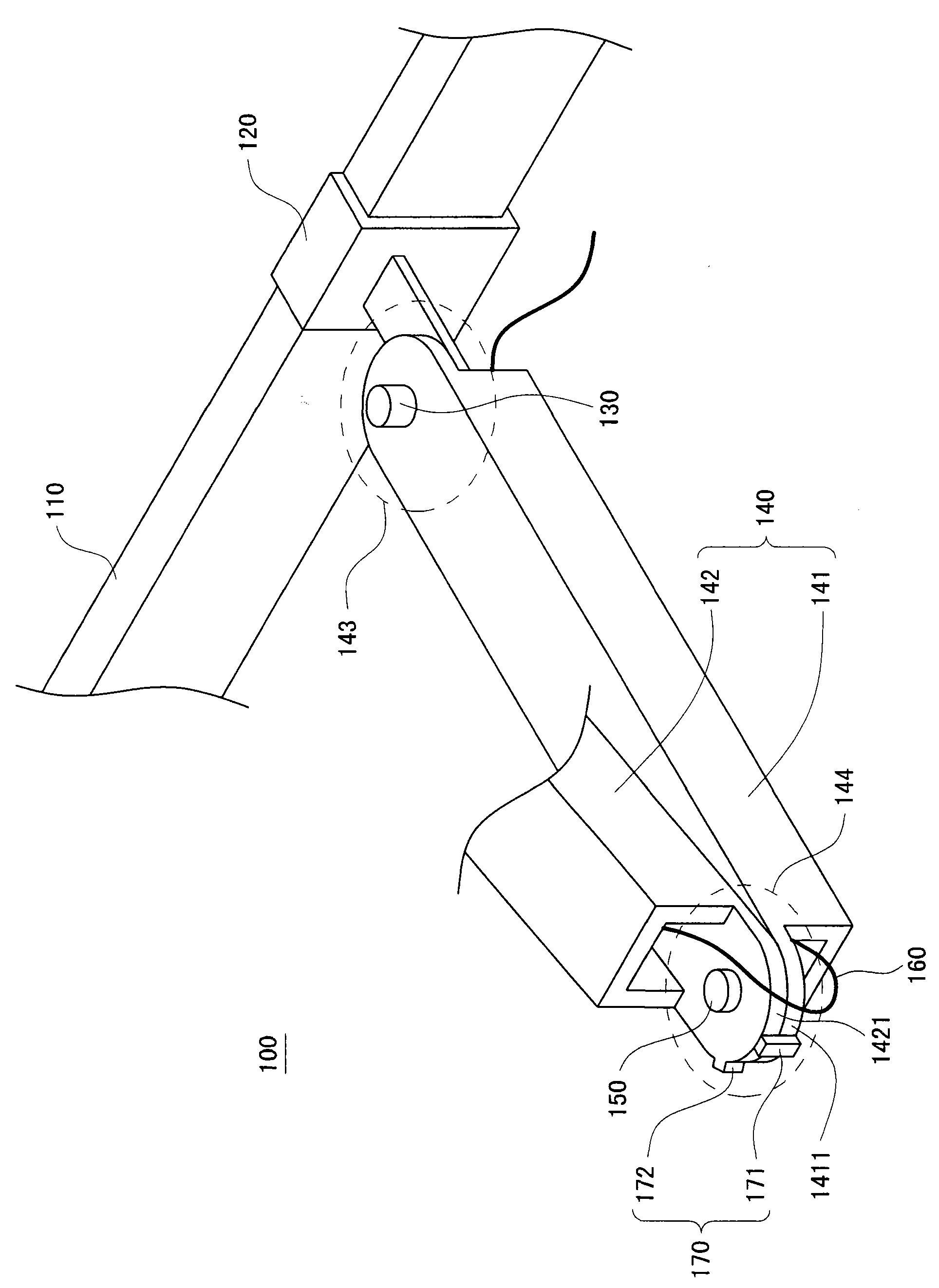 Guide line guide device