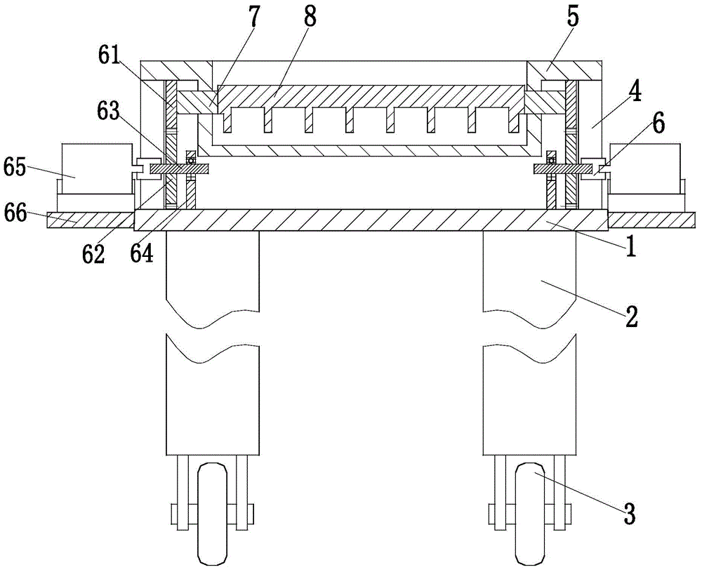 Airing device for white spirit fermented grains