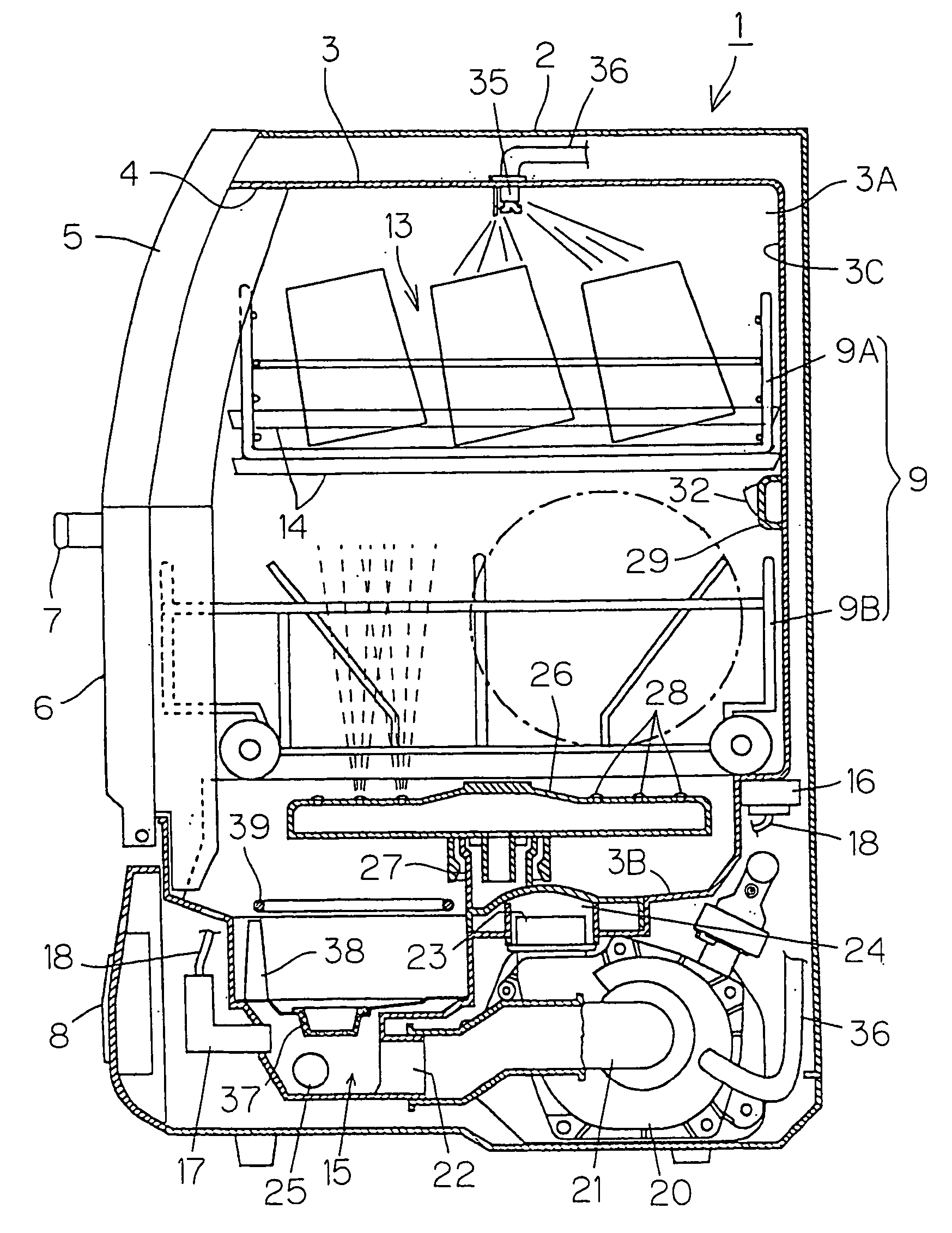 Dish washing machine