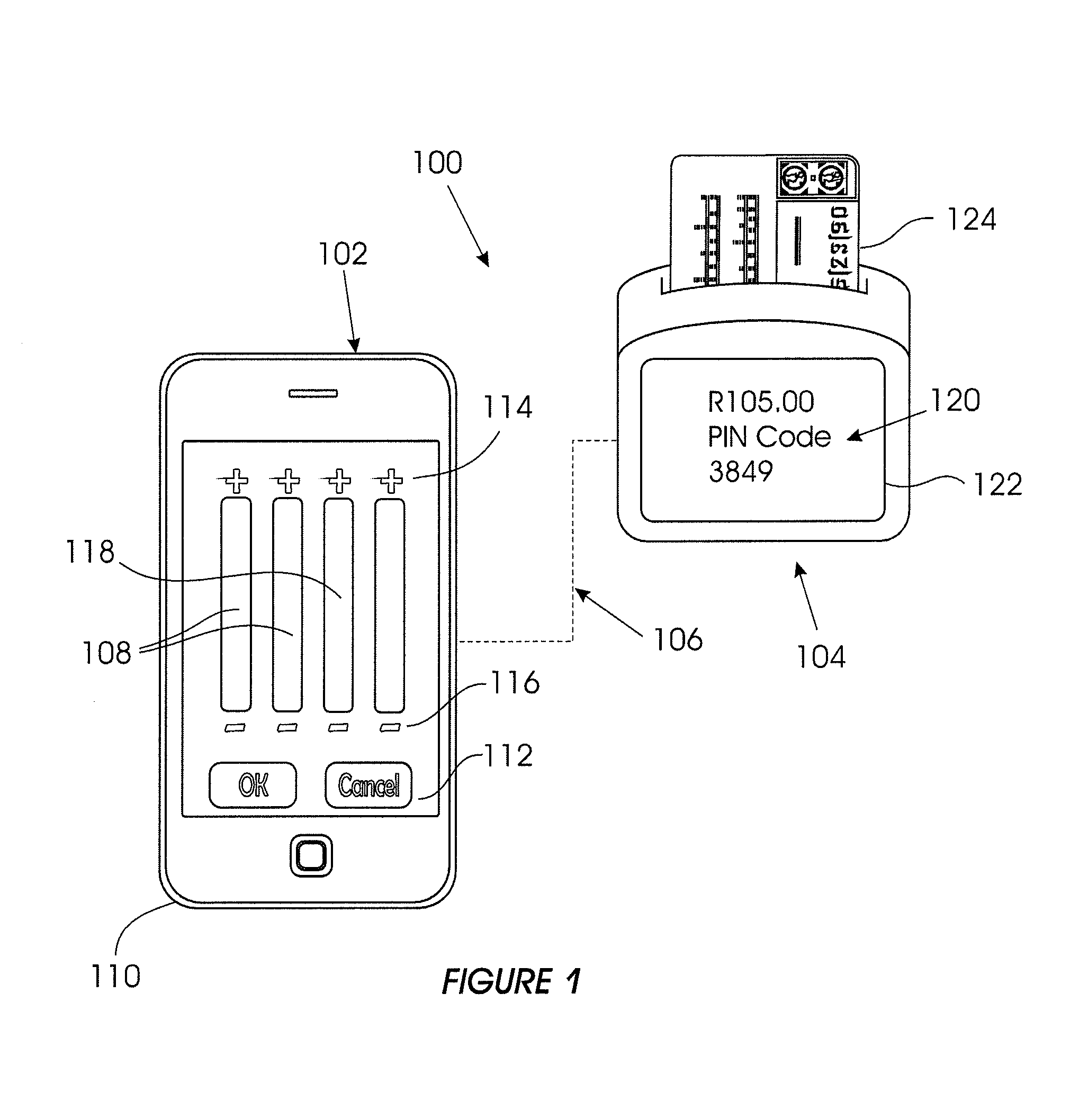 Method of, and a system for enabling a secure password entry using a non-secure device