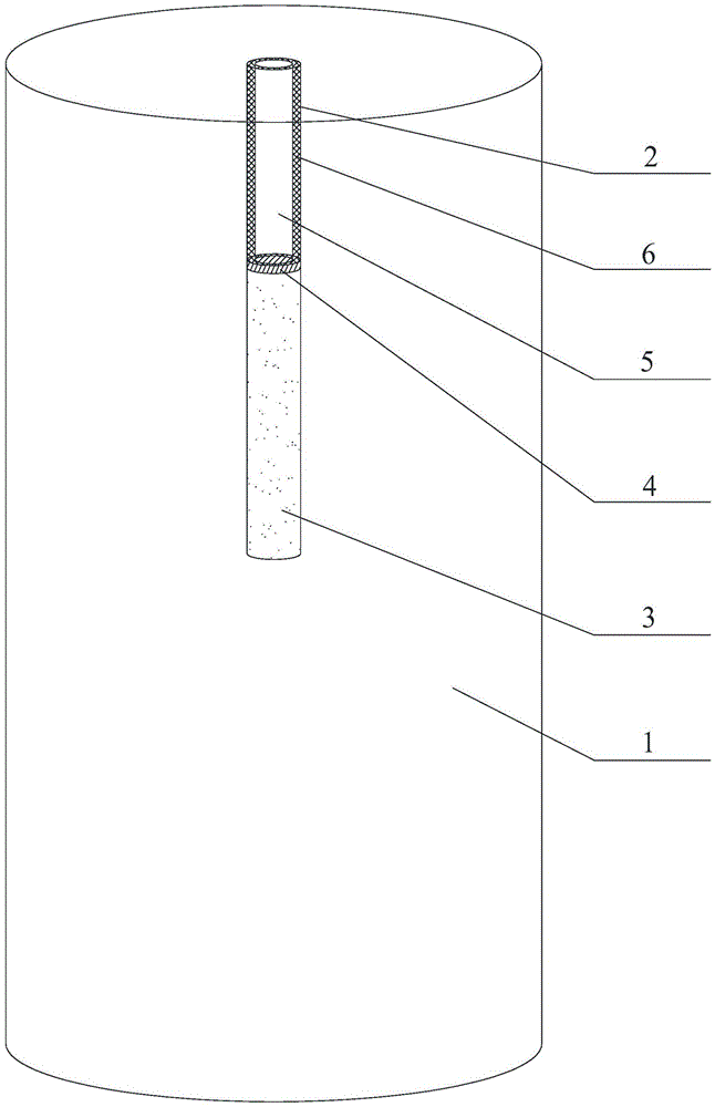 Rock fracture simulation sample and preparation method thereof, as well as simulation test device and simulation test method