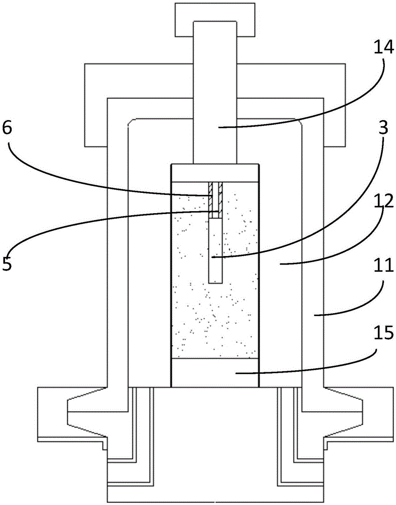 Rock fracture simulation sample and preparation method thereof, as well as simulation test device and simulation test method