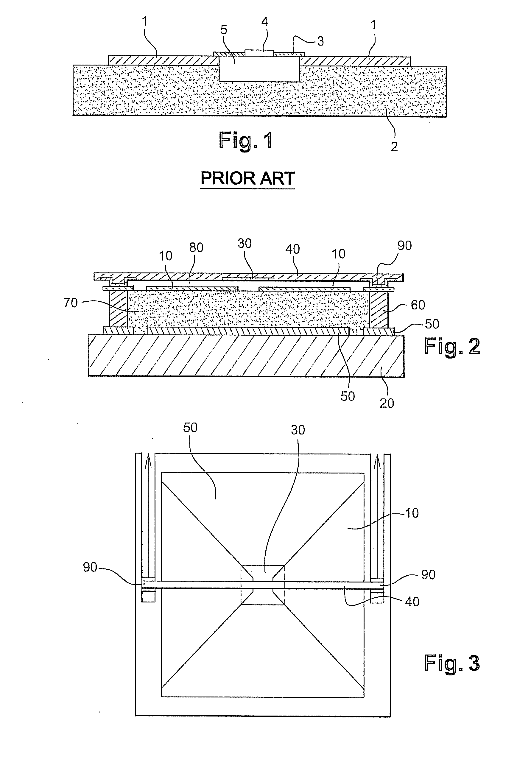 Bolometric detector for detecting electromagnetic waves