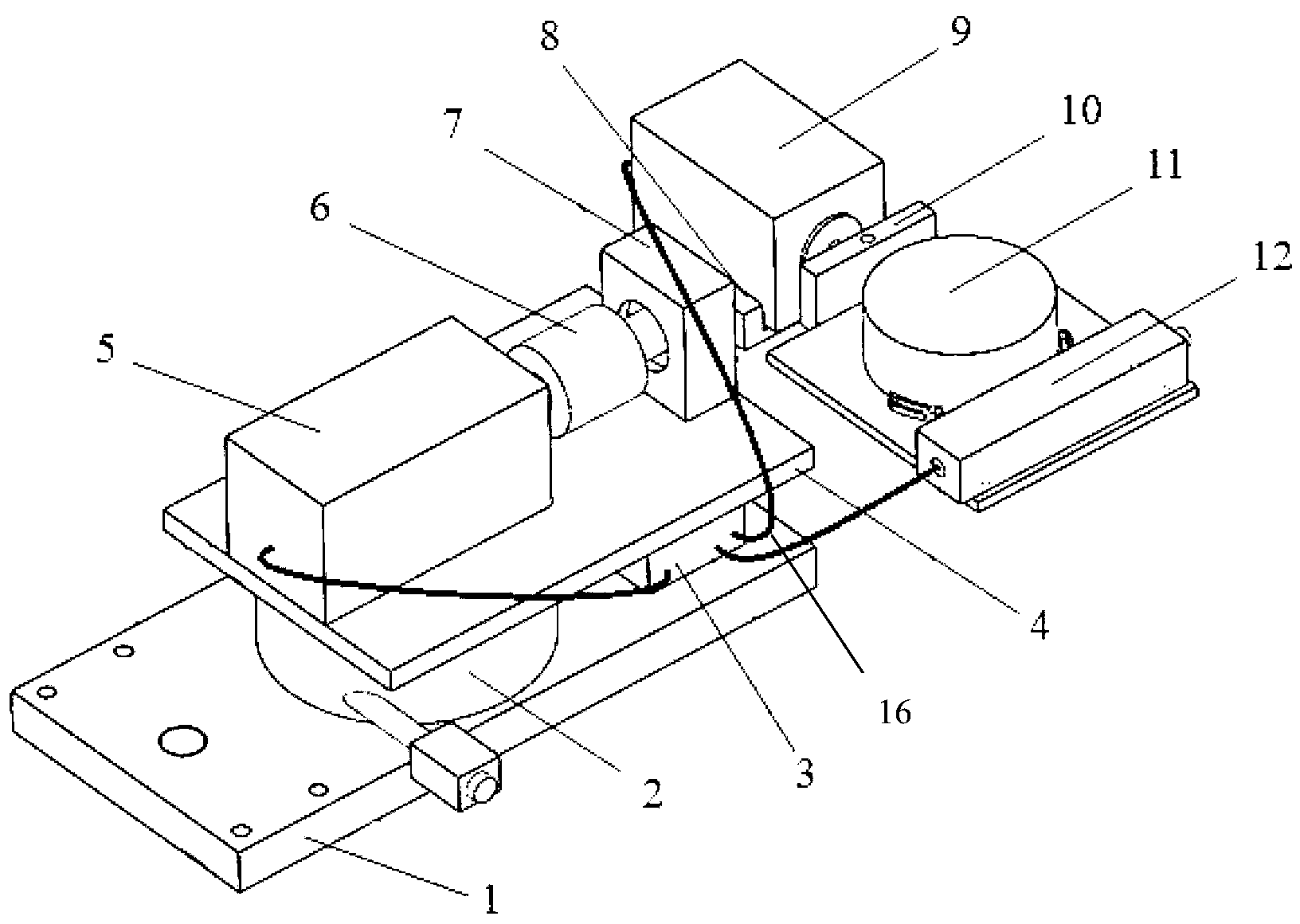 Smart laser profiler automatic in leveling and direction adjustment