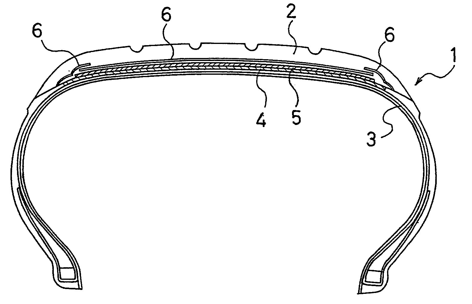 Pneumatic radial tire