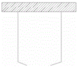 A slope optical fiber Bragg grating multi-point displacement sensor and its application method