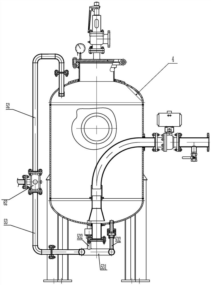 A release control system for dry powder fire extinguishing equipment