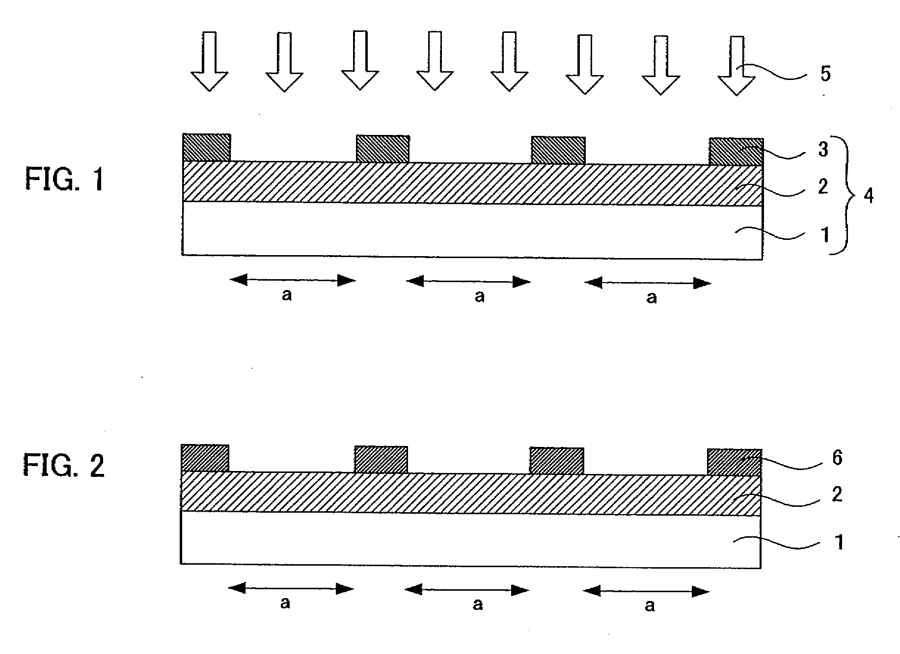 Pattern formed body and method for manufacturing same