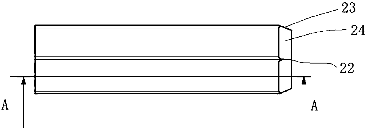 Double-rectangular copper pipe coiling water-cooling disk