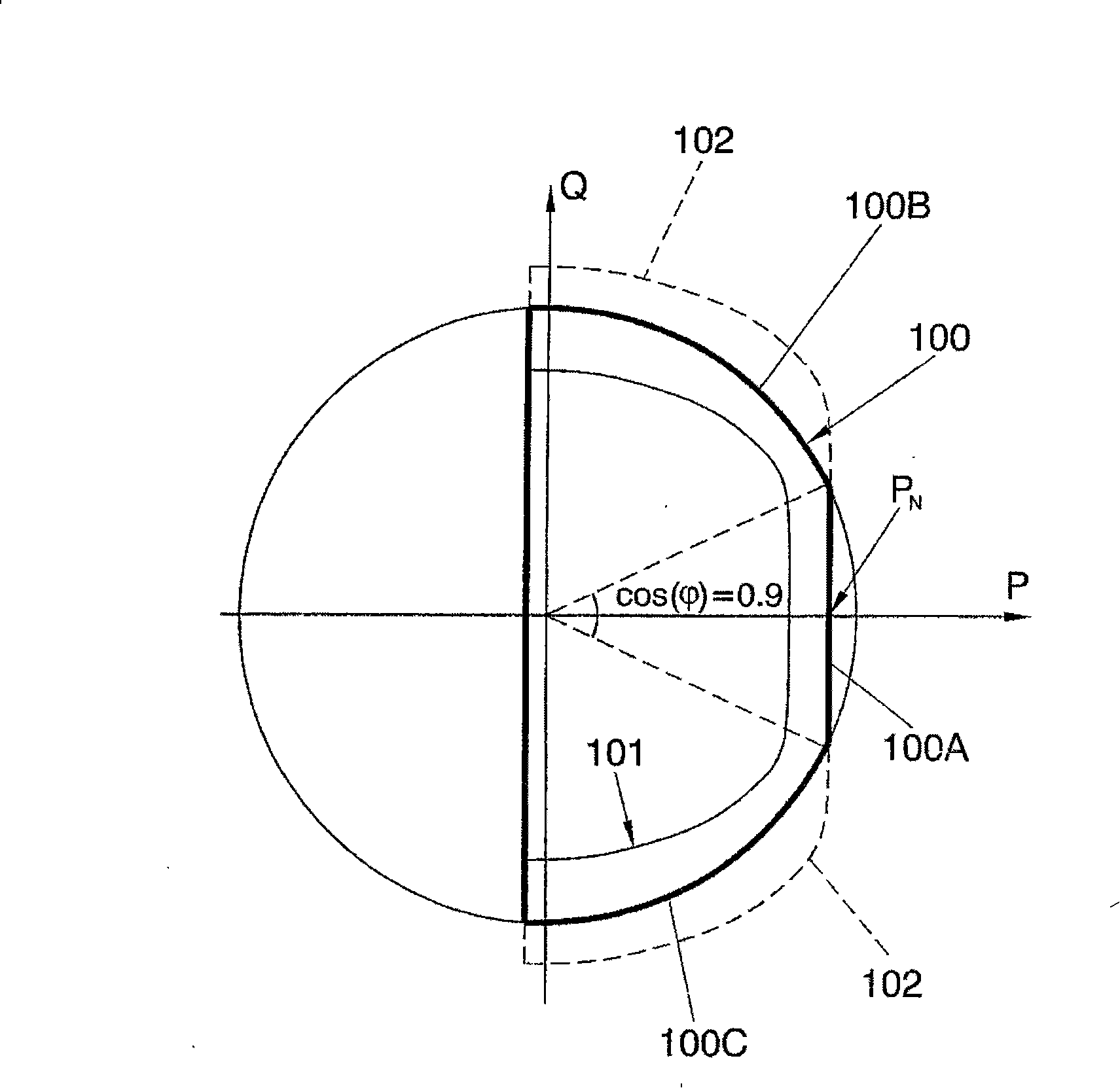 Wind power system and method of operating it