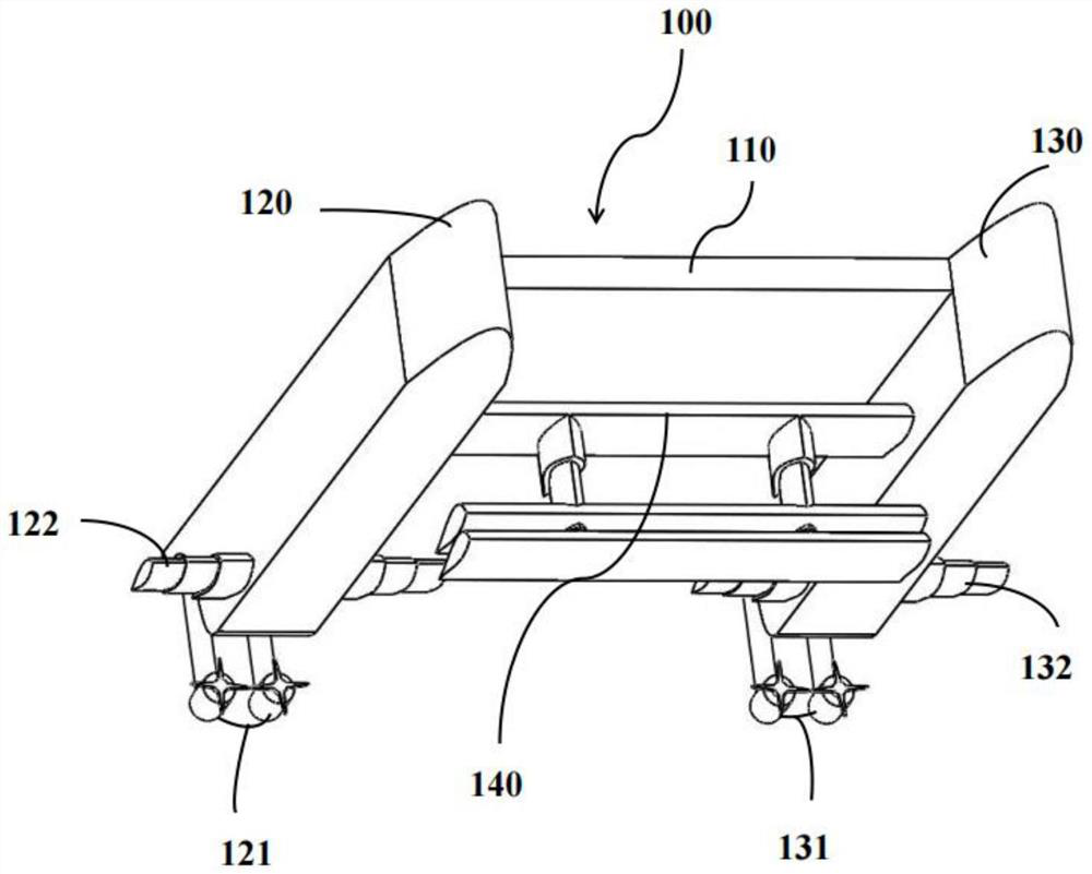 Adjustable multi-layer hydrofoil catamaran and adjusting method thereof