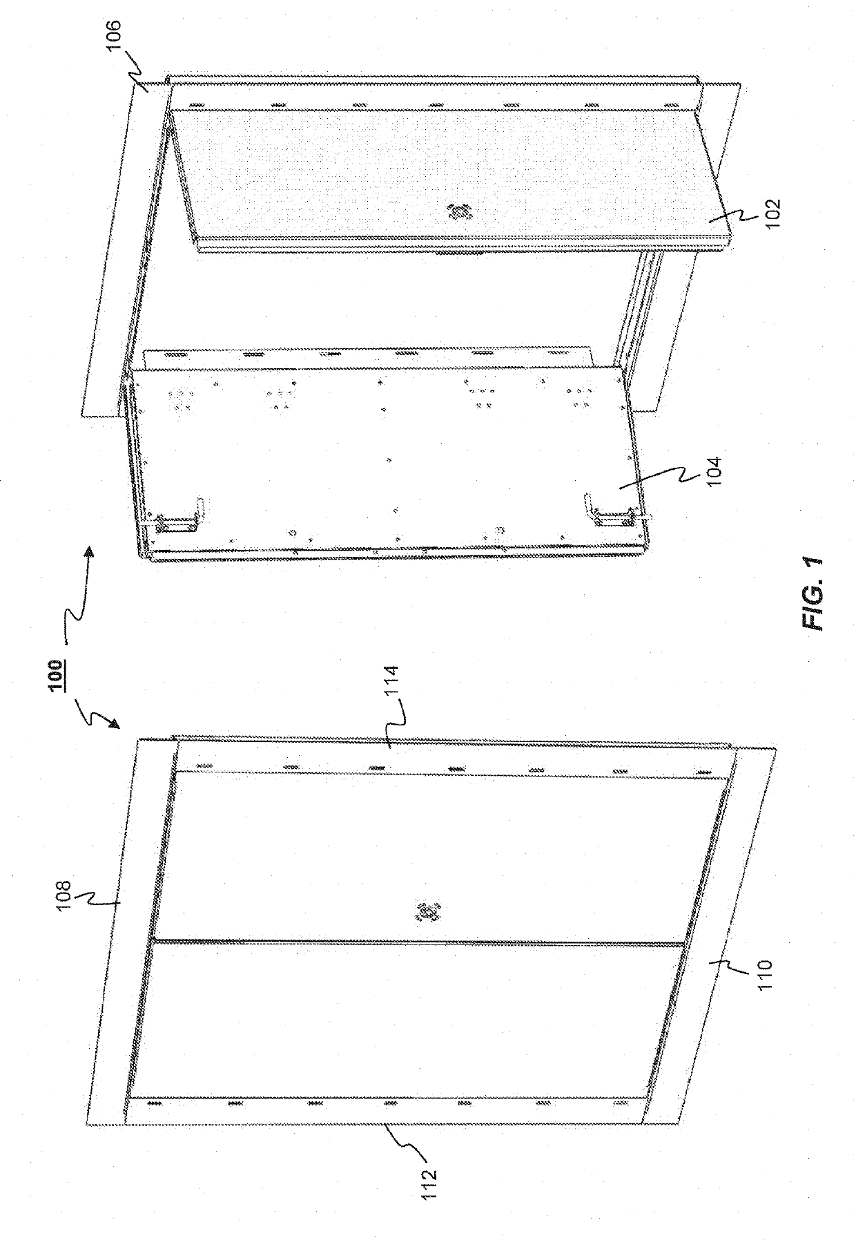 Security door hinge assembly