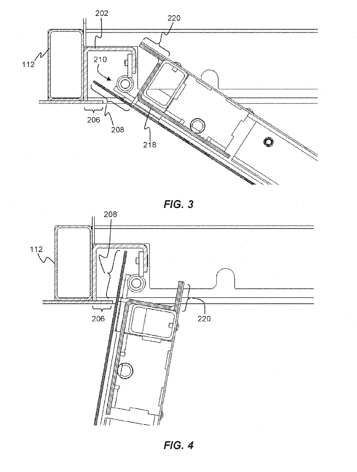 Security door hinge assembly