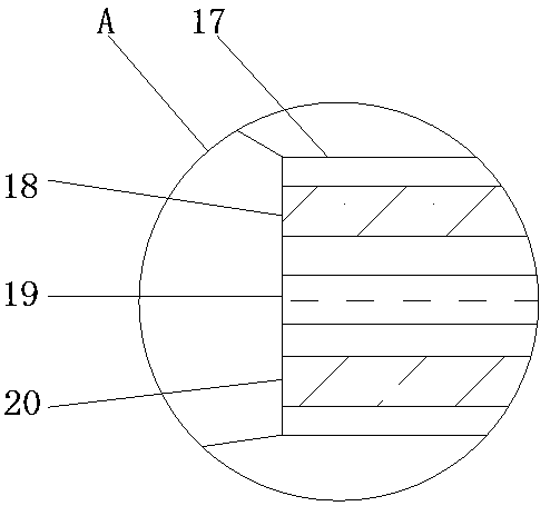 Cleaning device for diode base