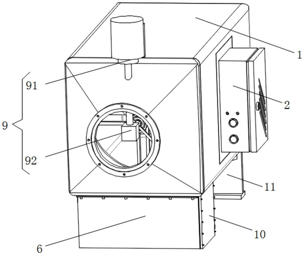 Pump station plasma deodorization device with good deodorization effect