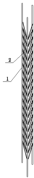 Truss steel bar structure integrated with structural steel bars and construction method