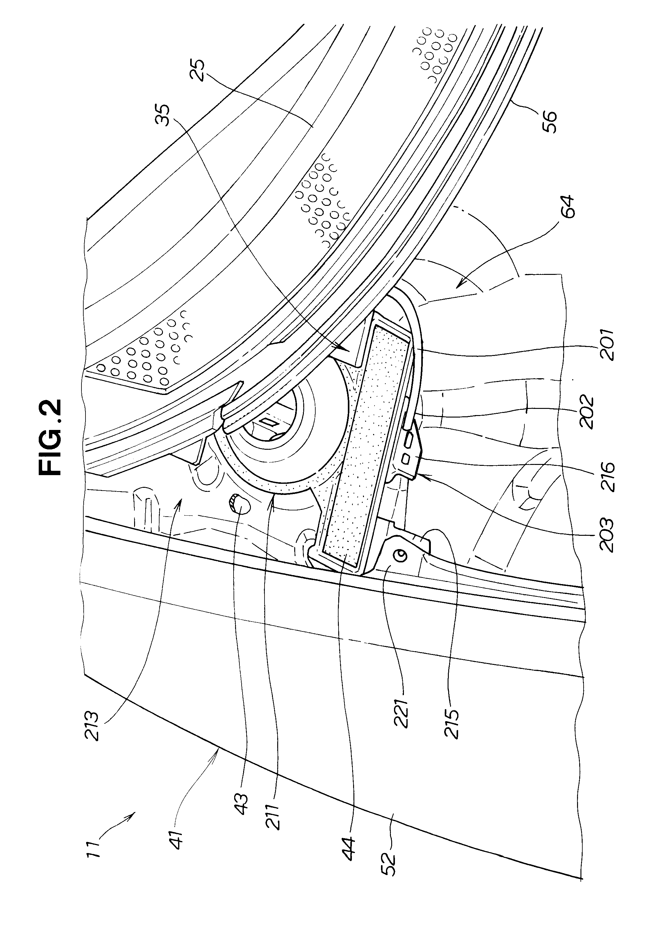 Vehicle front body structure