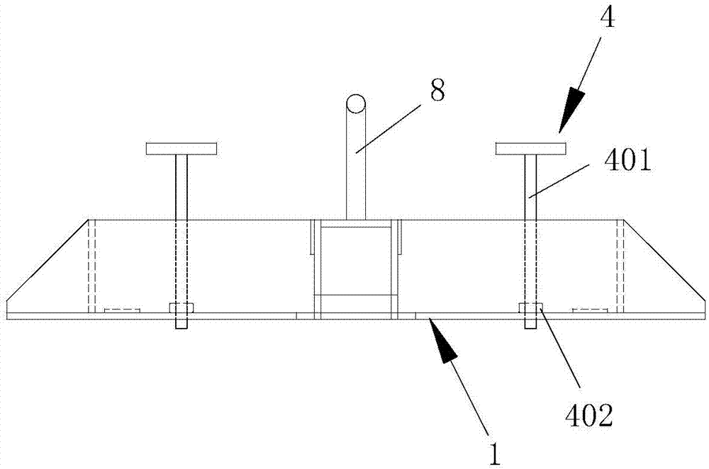 Flat fillet welding trolley welding auxiliary device