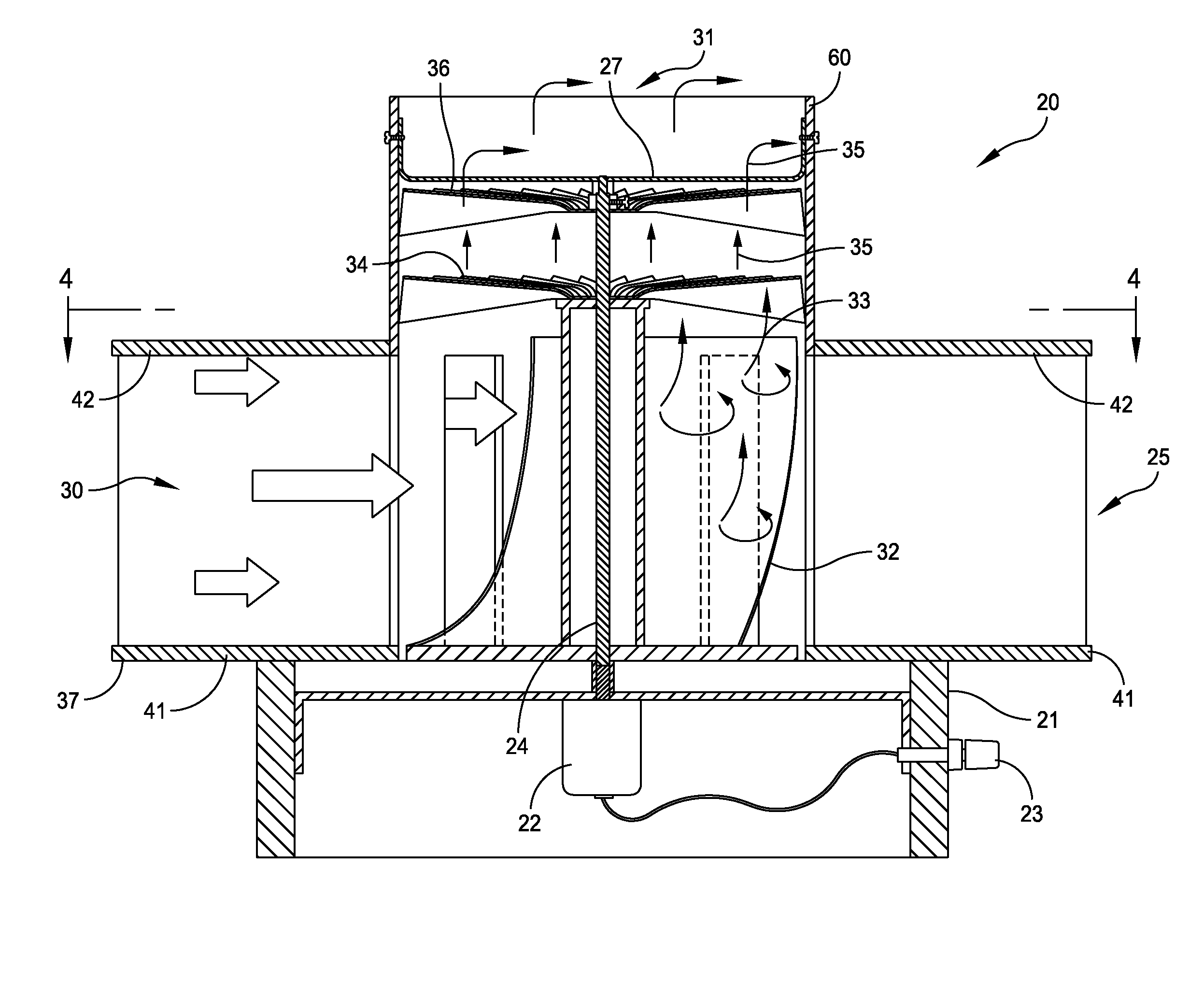 Omnidirectional vertical-axis wind turbine