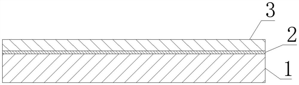 Thermal self-closing ceramic modified diaphragm and preparation method thereof