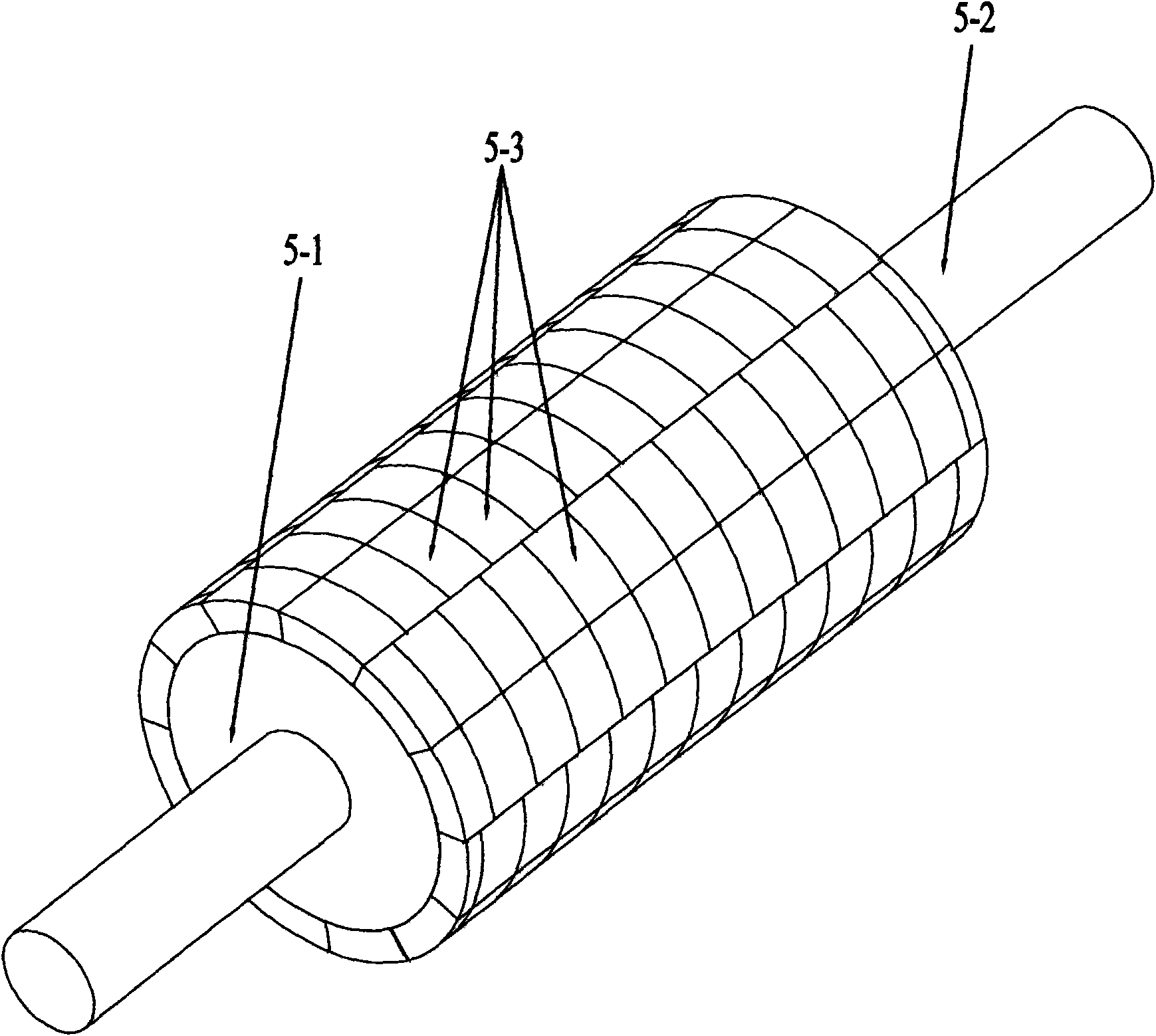 Multiphase transverse magnetic field permanent magnet linear synchronous motor